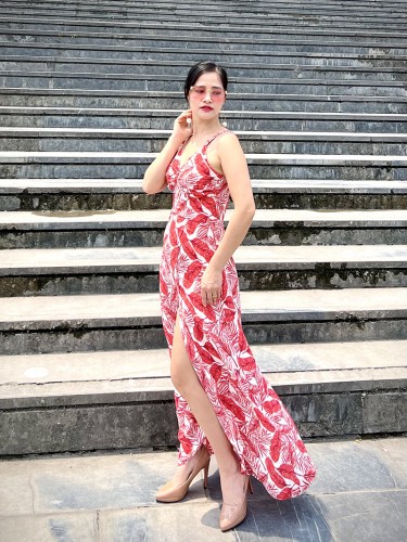 Đầm Maxi 2 Dây | Thaooliver