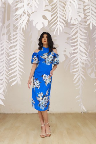 Đầm Maxi Cổ Yếm | Thaooliver